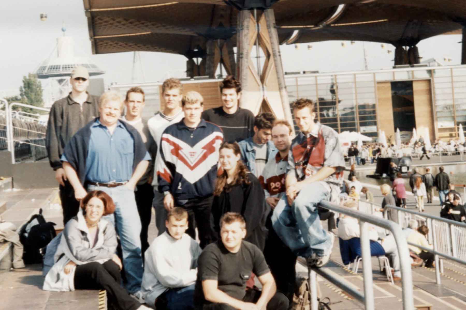 Christian Angerbauer beim Ausflug der Azubis